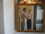 Tan Wrangler jeans
