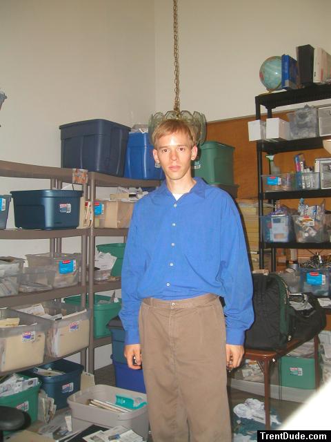 Trent in a blue shirt (skinny)