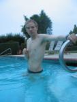 Green Nike speedo