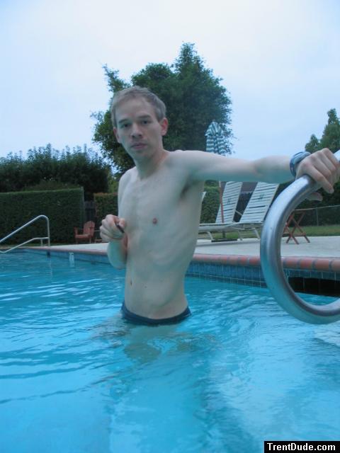 Green Nike speedo