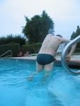 Green Nike speedo (rear)