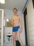 Calvin Klein  Swim boxer (Lagoon/Marina) from Macys.com