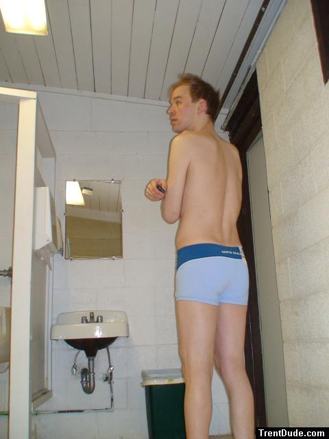 Calvin Klein  Swim boxer (Lagoon/Marina) from Macys.com (back)