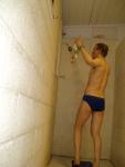 Speedo Fastskin swim brief - in the locker room