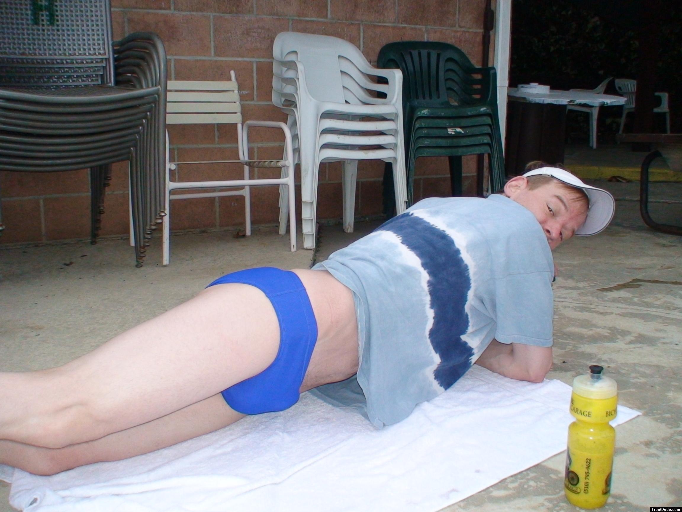 Nike swim brief (stretching)