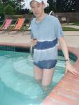 swimmer wearing a Nike swim brief