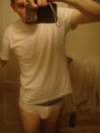 Calvin Klein Underwear with White T-shirt