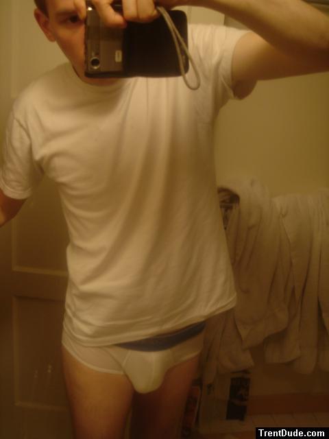 Calvin Klein Underwear with White T-shirt