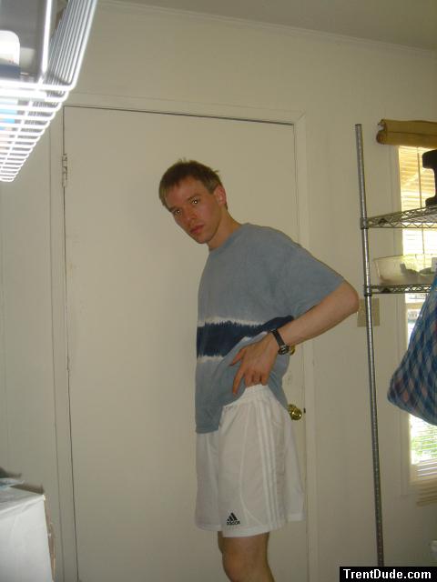 White addidas shorts