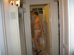 Calvin Klein Briefs in the bathroom