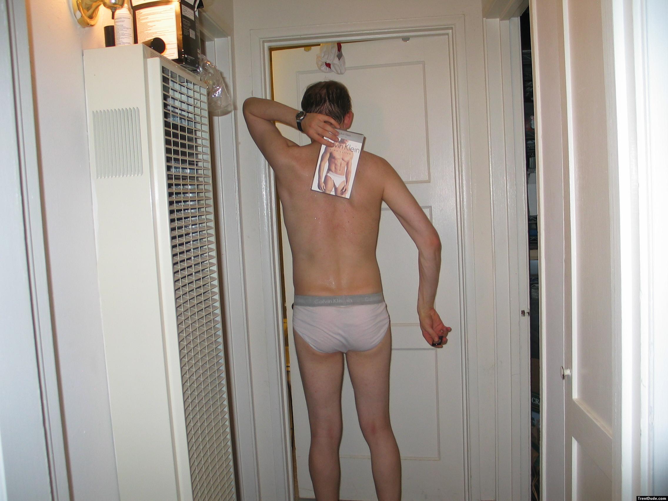 Wishing he the body to be a Calvin Klein model