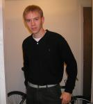 Black cotton shirt - closeup
