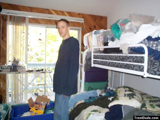 Trent with short hair