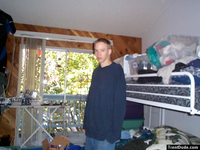 Trent with short hair