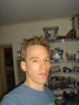 Trent with spikey hair