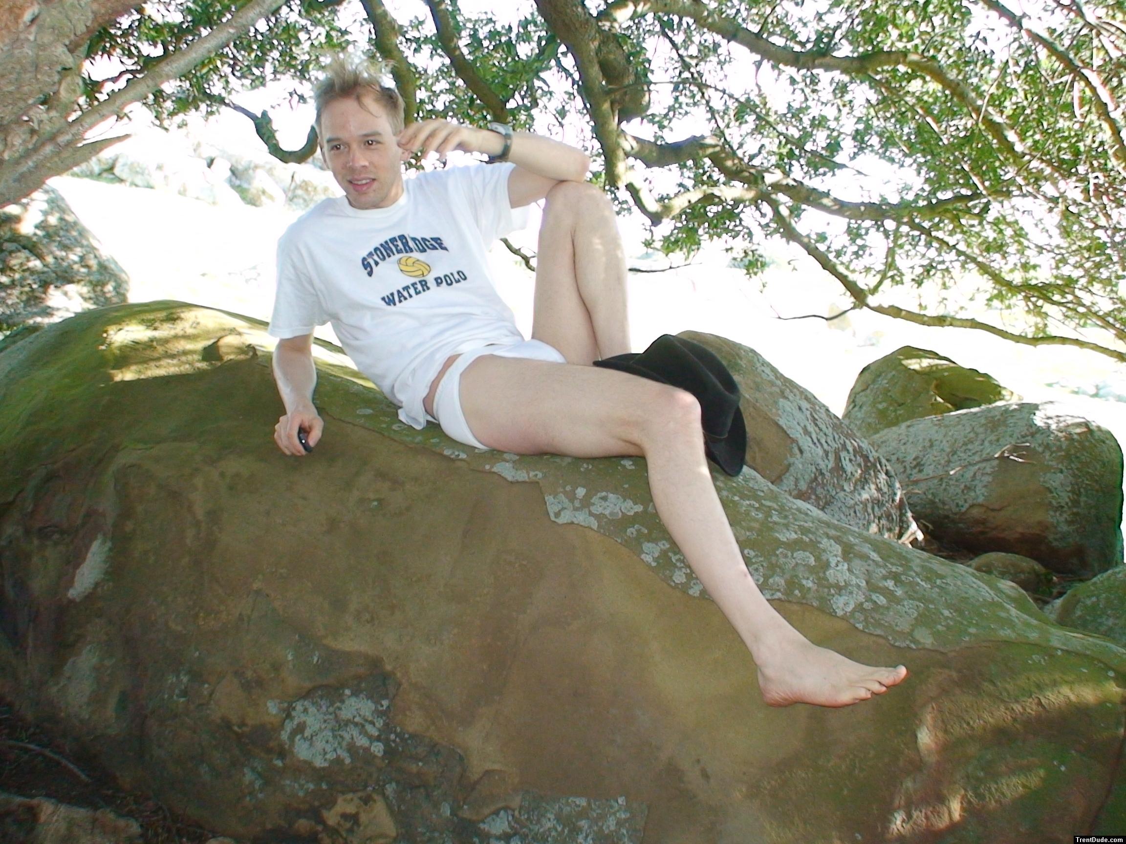 trying out for the water polo team