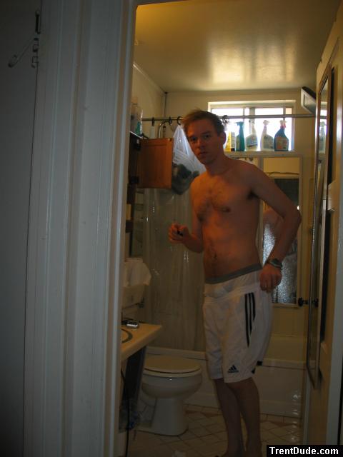 White Addiadas shorts and Jockey briefs