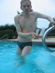 Green Nike speedo