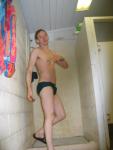 Green nike speedo