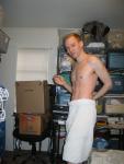 Towel smile (abdomen)!