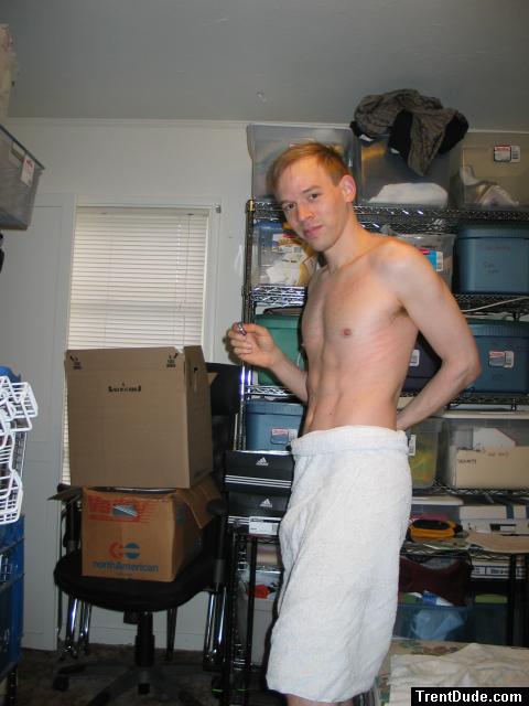 Towel smile (abdomen)!