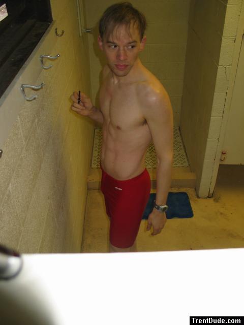 Making sure he is alone in the locker room