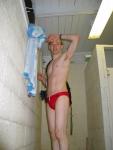 Red speedo