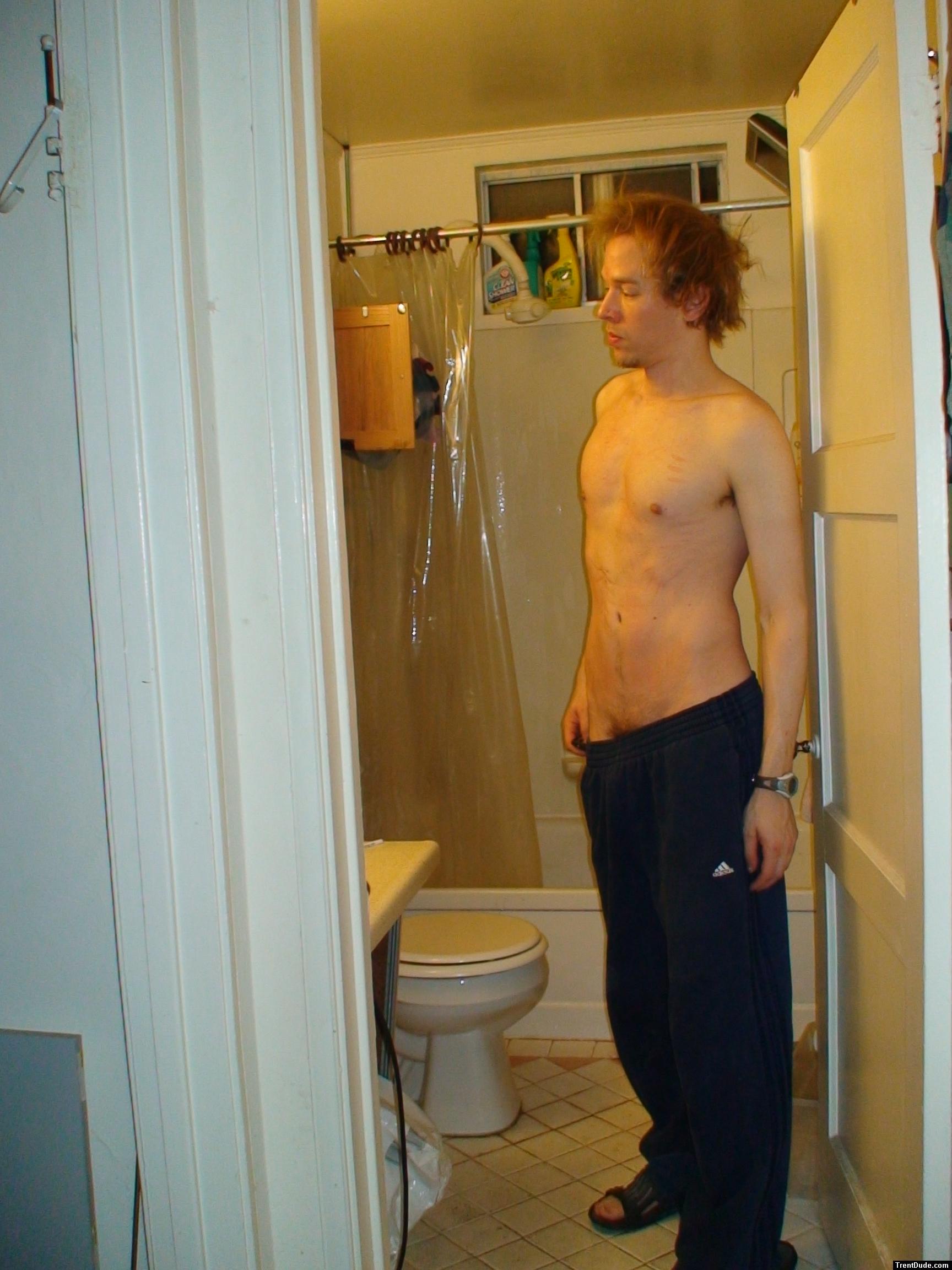pants falling down