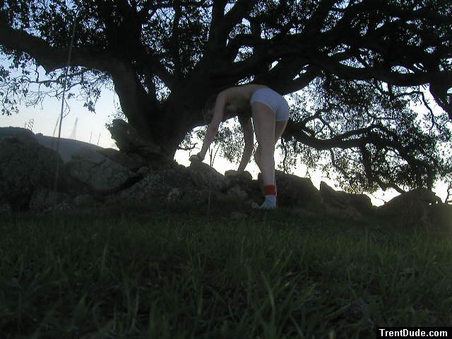 Checking the rocks