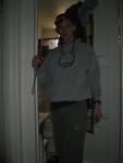 Green Fila sweats