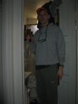Green Fila sweats