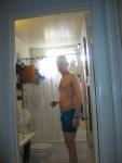 Blue boxer briefs