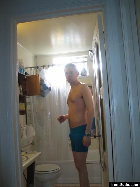 Blue boxer briefs