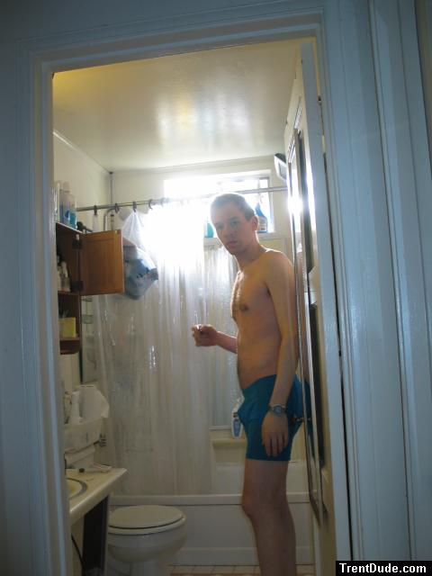 Blue boxer briefs