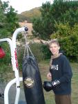 punching bag (smile)