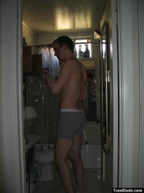 Grey boxer briefs (rear) (curves)