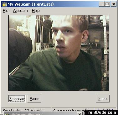 His computer just crashed