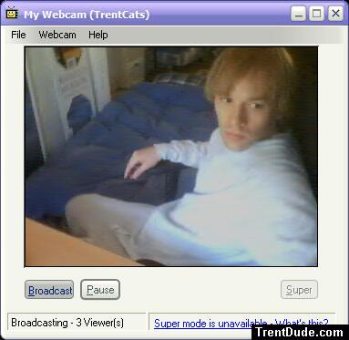 his bed