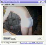 reaching for something