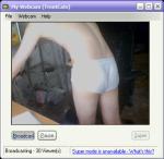 reaching for something